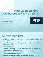 Derivates Trading Strategies Offering