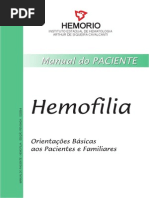 Hemofilia - Como cuidar