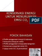 Konservasi Energi Dan Emisi Co2