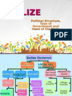 BELIZE Political Structureer