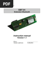 Instruction Manual - Eaton Internormen EBT 01 - Extension Bluetooth, 1.1, e