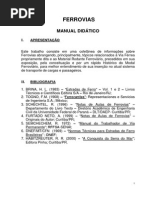 Manual Didático de Ferrovias 2012