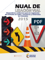 Manual de Señalizacion Vial 2015 PDF