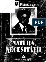 Alvin Plantinga-Natura Necesitatii-Trei (1998)