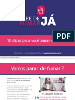 10 dicas para parar de fumar