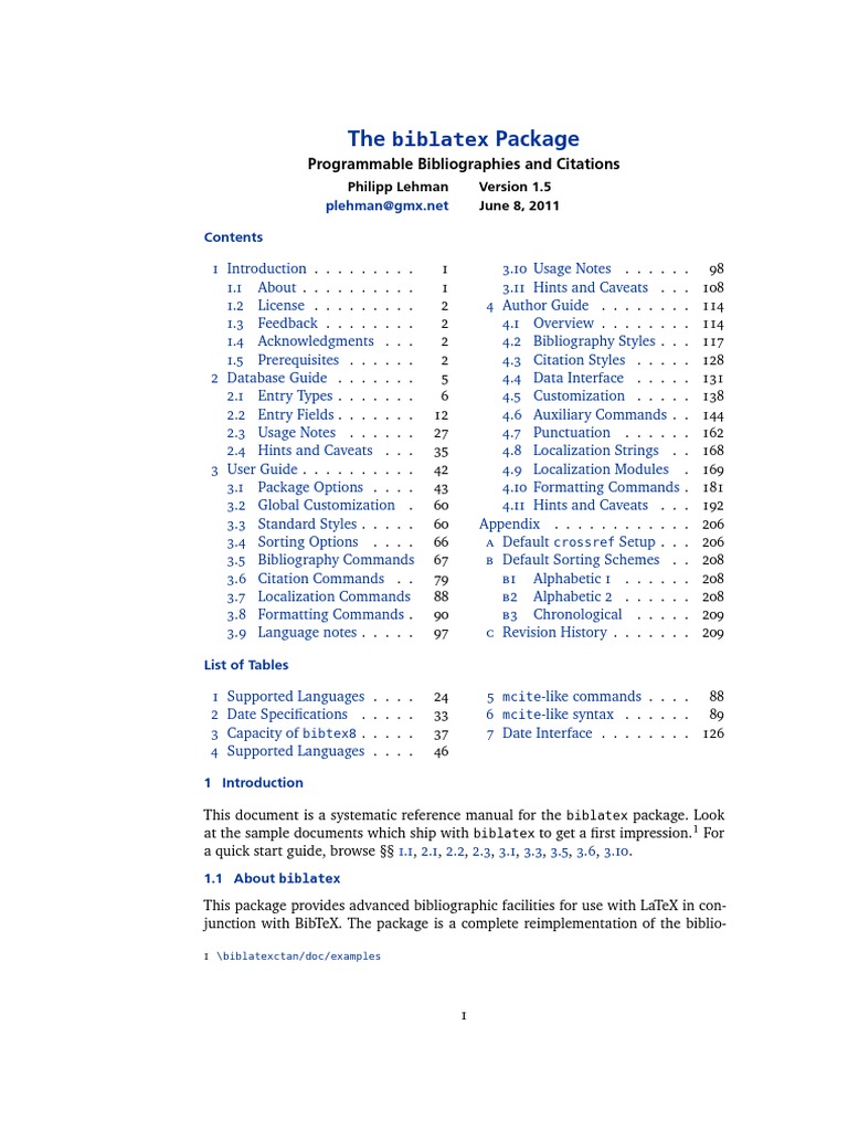 Bib LatexBib Latex PDF Citation Bibliography