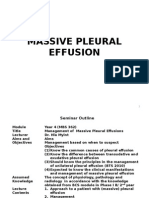 Massive Pleural Effusion