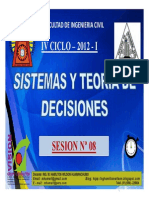 Clase 8 Teoria Decisiones 2012 - I PDF