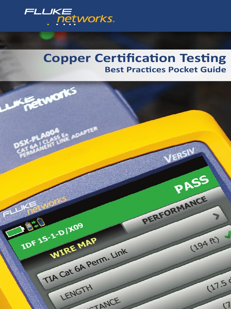 Copper Testing Best Practices | PDF | Technical Support | Troubleshooting