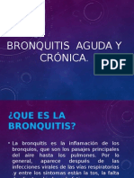 Bronquitis Aguda y Crónica. - 1
