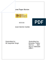 Electronic Paper