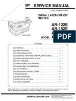 Sharp AR 153E Service Manual