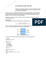 Vdhl Alu Tutorial