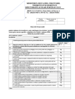 FISA de EVALUARE, Restrangere, Pretransfer, Completare, Detasare 2010