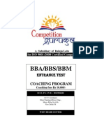 BBA BBM BBS Brochure PDF