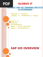 Sap Ui5 Training in Hyderabad