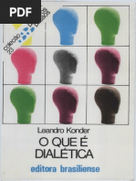 KONDER, Leandro. O Que é Dialética (Primeiros Passos).pdf