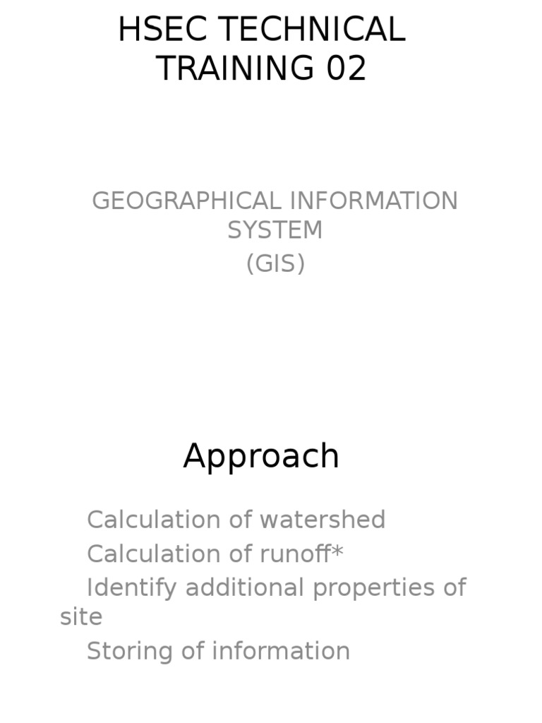 GIS Technical Training Guide | PDF | Arc Gis | Geographic Information ...