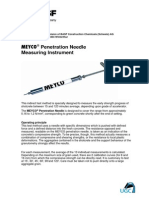 MEYCO PenetrationNeedle E 2007 PDF
