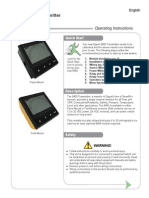 Signet 9900 Instruction Manual Rev A2