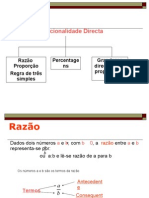 Proporcionalidade Directa