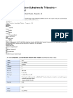 Credito Presumido Substituicao Tributaria Transportes