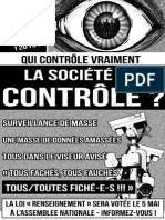 Contre la Loi Renseignement - Affiche 1