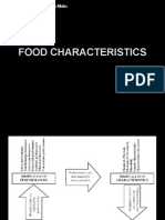 Food Characteristics