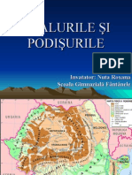 Dealurile Si Podisurile