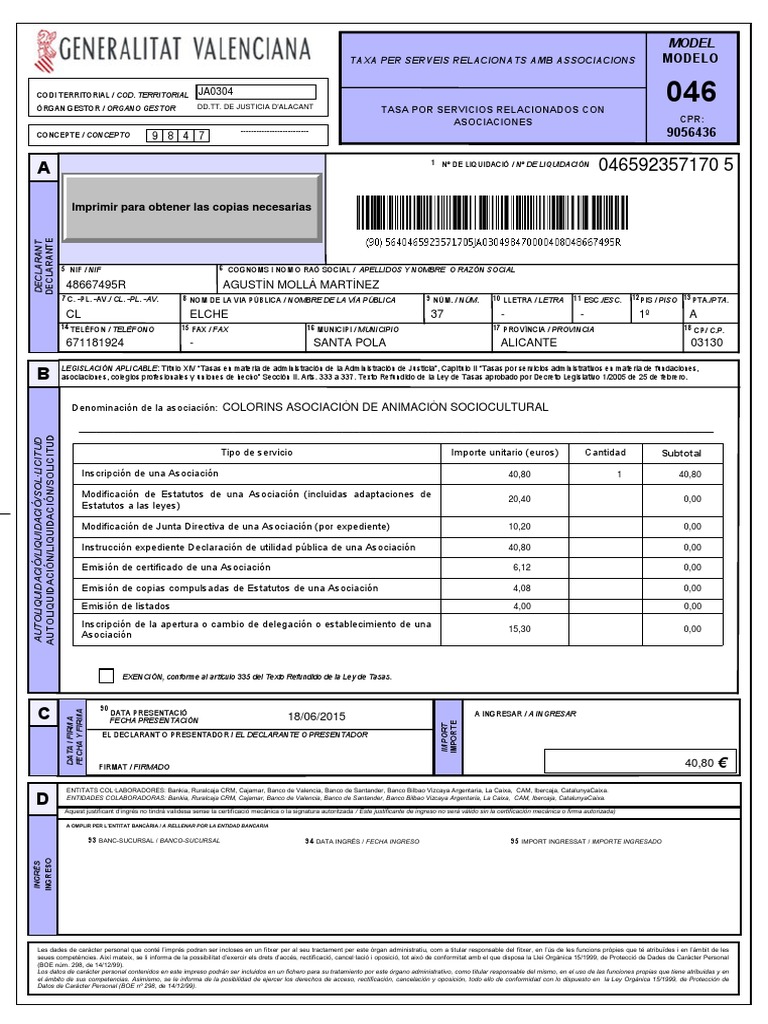 Documento 046 | PDF | España | Bancos