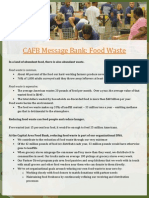 Food Waste Message Bank