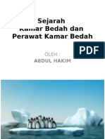 Sejarah Kamar Bedah