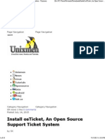 Install OsTicket, An Open Source Support Ticket System - Unixmen