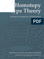 The Univalent Foundations Program – Homotopy Type Theory
