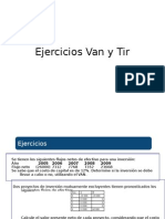 Ejercicios de Van y Tir