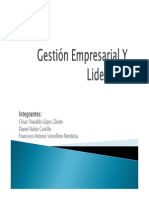 Gestión Empresarial y Liderazgoexposicion U1