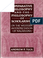 Comparative Philosophy and The Philosophy of Scholarship