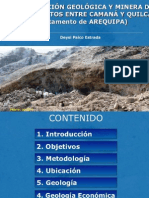 Caracterización Geológica Y Minera de Los Feldespatos Entre Camana y Quilca