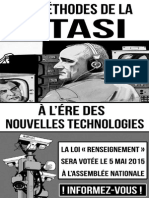 Contre La Loi Renseignement - Affiche 5