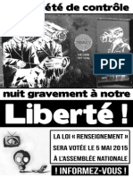 Contre la Loi Renseignement - Affiche 8