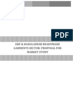 Bangladesh RMG Sector ERP Market Study Proposal