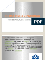 Clima Organizacional