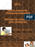 Método de Estudio y Sus Tecnicas