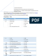 Prepositions