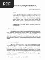 A Concepção de Justiça de John Rawls