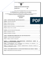 MinEducacion Índice Decreto 1075 de 2015 Colombia