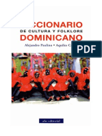 Alejandro Paulino y Aquiles Castro - Diccionario de Cultura y Folklore Dominicano