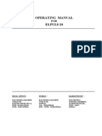 Download Electronica ELPULS10 Operation  Maintenance by Milko Migneco SN272987687 doc pdf
