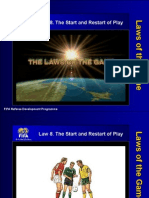 Law 08-The Start and Restart of Play