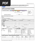 Application Form Mail Merge